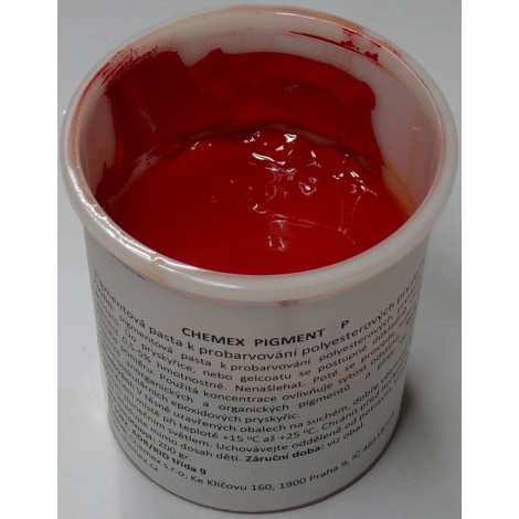 Hahn Color Pigment P - 200g - červený - Obrázek 2