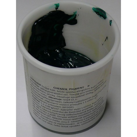 Hahn Color Pigment P - 200g - zelený - Obrázek 2