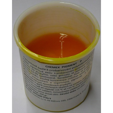 Hahn Color Pigment P - 200g - žlutý - Obrázek 2