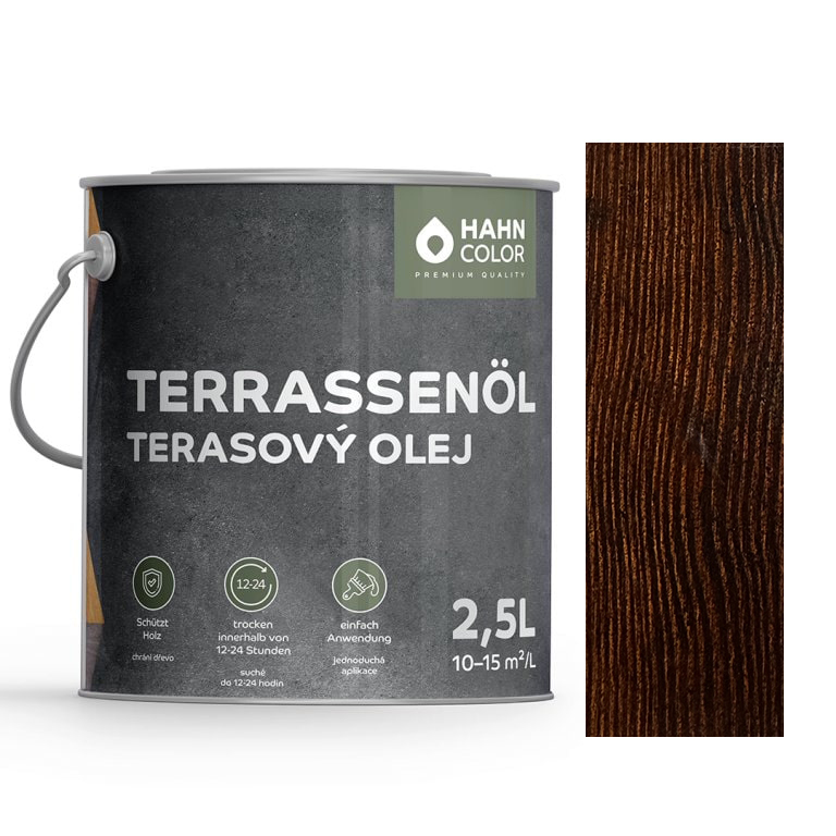 Hahn Color TERASOVÝ OLEJ TO-11 Týk - Teak