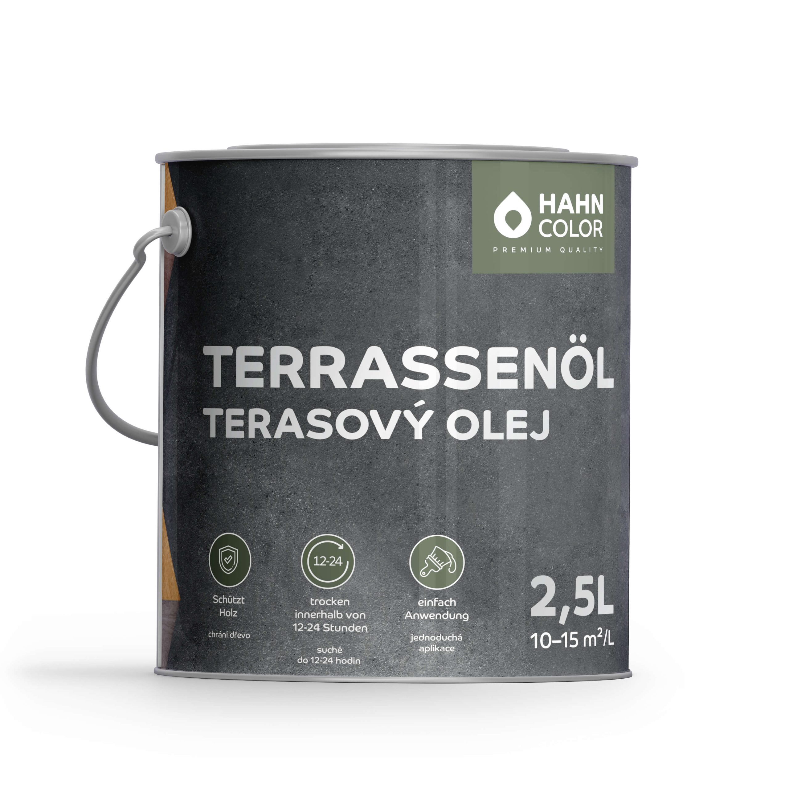 Hahn Color TERASOVÝ OLEJ TO-11 Týk - Teak - Obrázek 3