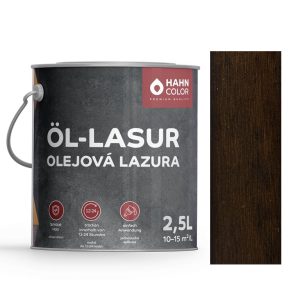 Hahn Color OLEJOVÁ LAZURA 2,5L OL-10 Palisandr - Palisander