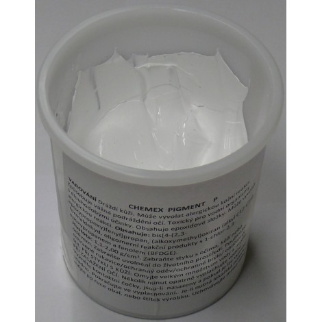 PO EXPIRACI - Hahn Color Pigment P - 200g - bílý - Obrázek 2