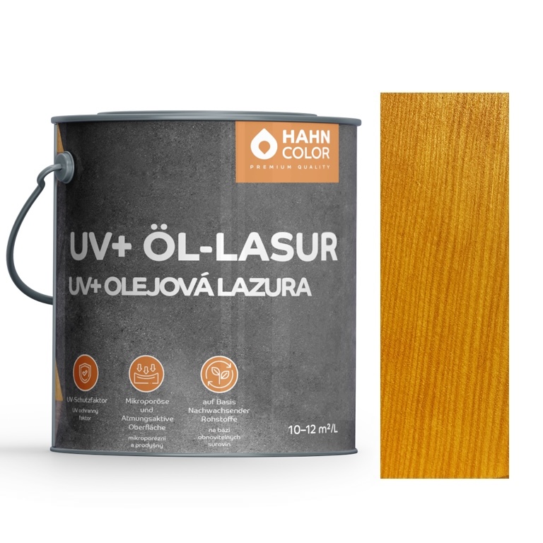 Hahn Color UV+ OLEJOVÁ LAZURA UV-02 Pinie